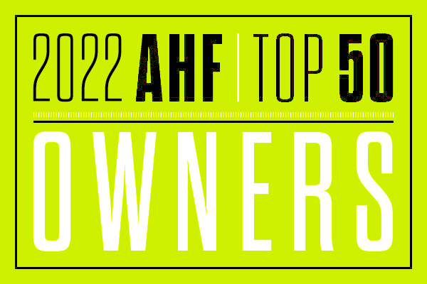 AHF 2022 Award for Top 50 Owners