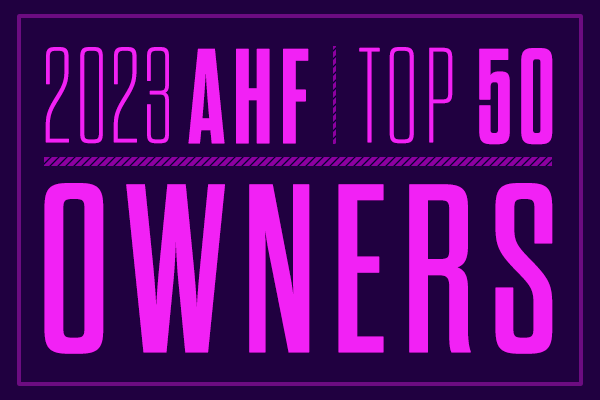 AHF 2023 Award for Top 50 Owners