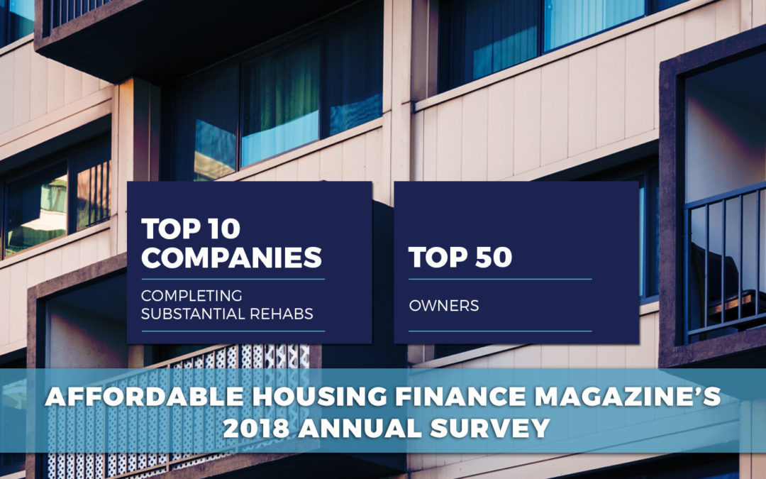 LIHC Investment Group Places 3rd on AHF’s List of Top 10 Companies Completing Substantial Rehabs in 2018